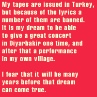 My tapes are issued in Turkey...