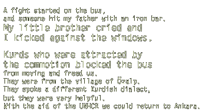 A fight started on the bus...